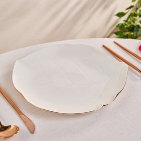 Karaca X Müge Anlı 27 cm Gold Servis Tabağı