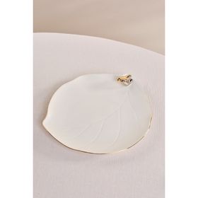 Karaca X Müge Anlı Gold Kuşlu 21 cm Pasta Tabağı