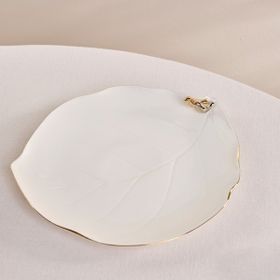 Karaca X Müge Anlı Gold Kuşlu 27 cm Servis Tabağı