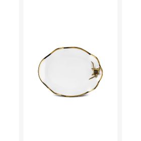 Karaca X Müge Anlı Kelebekli 20 cm Küçük Kayık Tabak