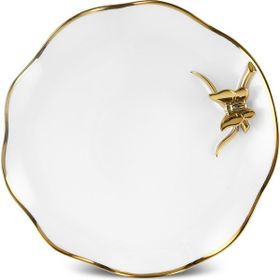 Karaca X Müge Anlı Kelebekli 21 cm Tatlı Tabağı