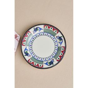 Karaca X Ömür Akkor İznik Balık 21 CM Pasta Tabağı