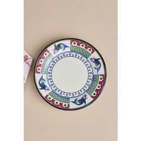 Karaca X Ömür Akkor İznik Balık 21 CM Pasta Tabağı