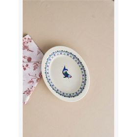 Karaca X Ömür Akkor İznik Balık 29 CM Fırın Kabı