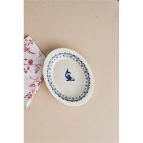 Karaca X Ömür Akkor İznik Balık 29 CM Fırın Kabı