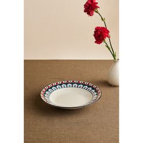 Karaca X Ömür Akkor İznik Çini 23 cm Çukur Tabak