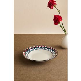 Karaca X Ömür Akkor İznik Çini 23 cm Çukur Tabak