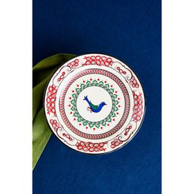 Karaca X Ömür Akkor İznik Kuş 26 CM Servis Tabağı