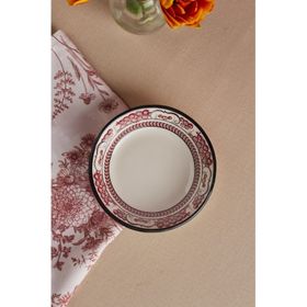 Karaca X Ömür Akkor İznik Lal 14 cm Çerezlik