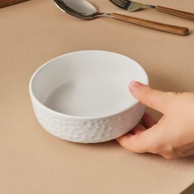 Karaca X Refika 15 cm Bembeyaz Yuvarlak Kase