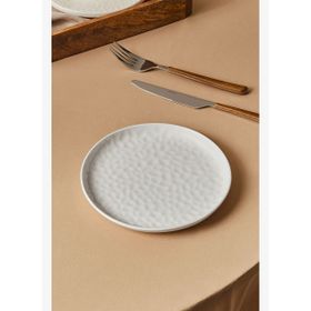 Karaca X Refika 18 cm Bembeyaz Yuvarlak Tatlı Tabağı