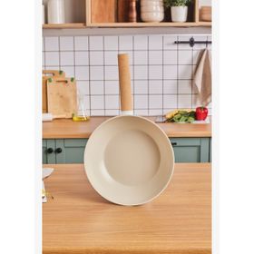 Karaca X Refika Swiss Crystal Almond Cream 28 cm Wok Tava