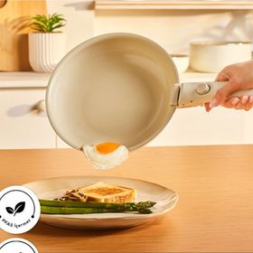 Karaca X Refika Swiss Crystal Almond Cream Easy Clip 9 Parça İndüksiyon Tabanlı Tencere Seti