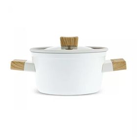 Karaca X Refika Swiss Crystal Creamy Wood 14 cm Sütlük Tencere