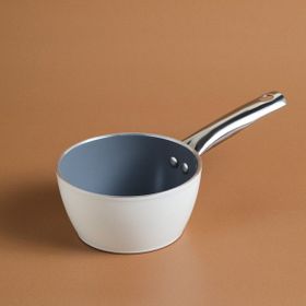 Karaca X Refika Swiss Crystal Metal Kulplu 14 cm Creamy Sütlük Tencere