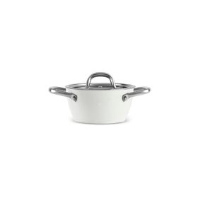 Karaca X Refika Swiss Crystal Metal Kulplu 14 cm Creamy Sütlük Tencere