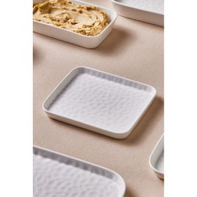 Karaca X Refikadan Bembeyaz 17 cm Tatlı Tabağı