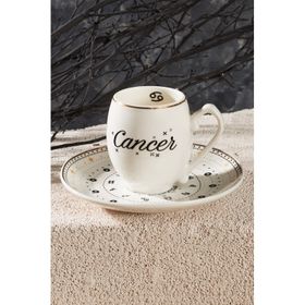 Karaca Yengeç Burcu Tek Kişilik 90 ml Kahve Fincanı