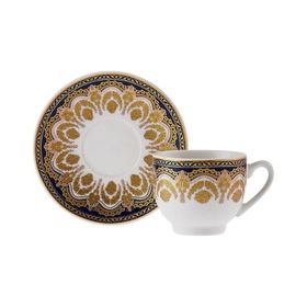 Karaca Zen Mavi 6 Kişilik 90 ml Kahve Fincan Takımı