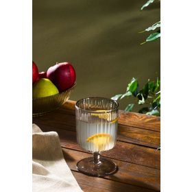 Karaca Zenith 350 ml Gri Meşrubat Bardağı