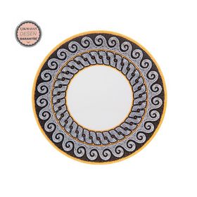Karaca Zeugma Beyaz 25 cm Servis Tabağı