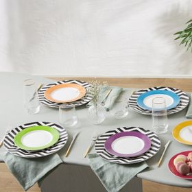 Karaca Zigzag 6 Kişilik 12 Parça Yemek Takımı