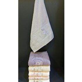 Karacan 50x85 cm Klara Gri Yüz Havlusu