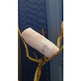 Karacan 70x135 cm Leyla Pembe Yüz Havlusu
