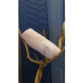 Karacan 70x135 cm Leyla Pembe Yüz Havlusu