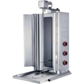 Karacasan Elektrikli 3 Radyan Üstten Motorlu Döner Ocağı Makinesi