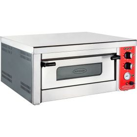 Karacasan Elektrikli Tek Katlı 4 Pizza Fırını