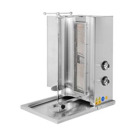 Karacasan Endüstriyel Lpg Tüplü 2 Radyanlı Döner Ocağı Makinesi