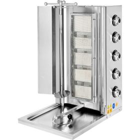 Karacasan Endüstriyel Lpg Tüplü 5 Radyanlı Döner Ocağı Makinesi