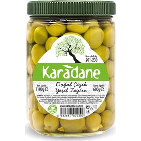 Karadane 600 gr 201-230 Kalibre Xl Çizik Yeşil Zeytin