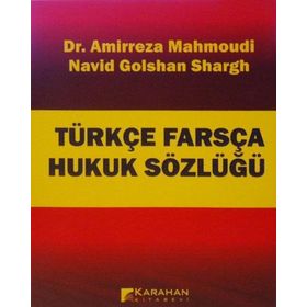 Karahan Kitabevi Türkçe Farsça Hukuk Sözlüğü