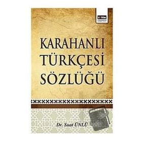 Karahanlı Türkçesi Sözlüğü Eğitim Yayınevi