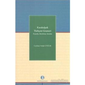 KARAKALPAK TÜRKÇESİ GRAMERI - CEYHUN VEDAT UYGUR