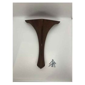 Karakoç Lükens 28x16x16 cm Ceviz Plastik Puf Sehpa Ayağı