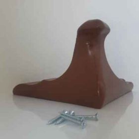 Karakoç Lüx 12 cm Dekoratif Ceviz 4 Adet Mobilya Ayağı