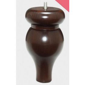 Karakoç Sembol 18 cm Ceviz Vidalı Plastik 4 Adet Mobilya Ayağı