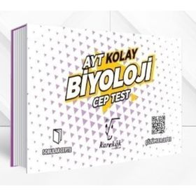 Karakök Yayıncılık AYT Cep Test Biyoloji Kolay Karekök Yayınları