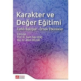 Karakter ve Değer Eğitimi - Pegem Akademi Yayıncılık