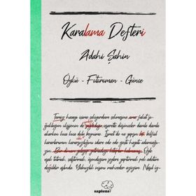 Karalama Defteri - Adahi Şahin