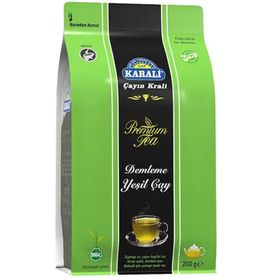 Karali 200 gr Premium Dökme Demleme Yeşil Çay