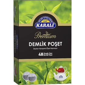 Karali Çay Premium 48 li Demlik Poşet Siyah Çay