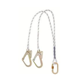 Karam Kİ 231 Çift Kollu Statik Halatlı Büyük Kancalı Lanyard