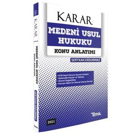 Karar Medeni Usul Hukuku Konu Anlatımı 2021 - Temsil Kitap Yayınları