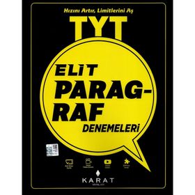 Karat Yayınları TYT Elit Paragraf Denemeleri
