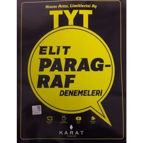 Karat Yayınları TYT Elit Paragraf Denemeleri