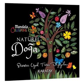 Karatay Colouring Relax Mandala Natürel Doğa Boyama Kitabı